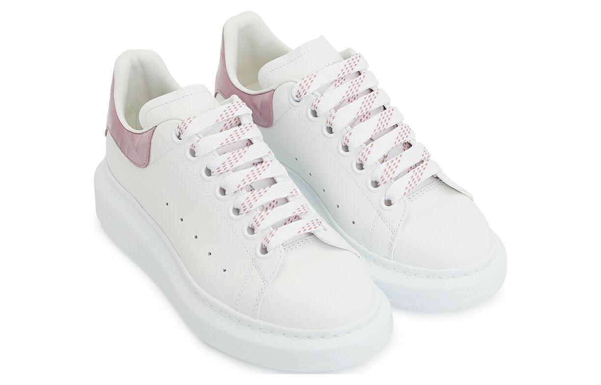 (WMNS) Alexander McQueen Oversized Sneakers 'White Pink 718233WICG68887