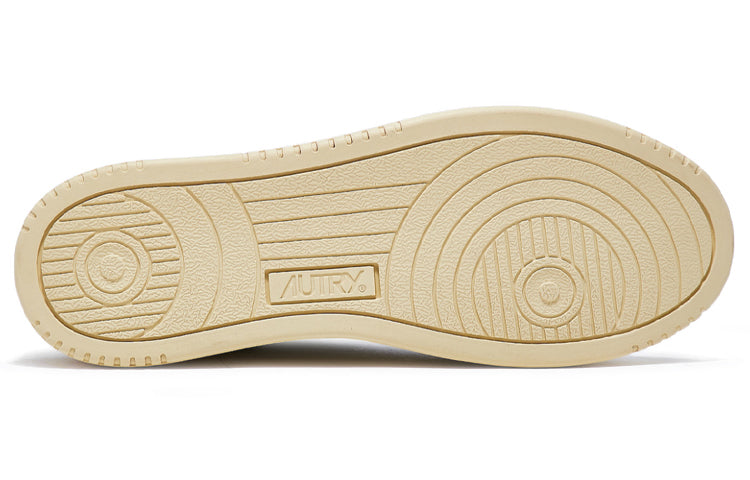 (WMNS) Autry Medalist Low Leather 'White Rust Cream' AULW-LL48