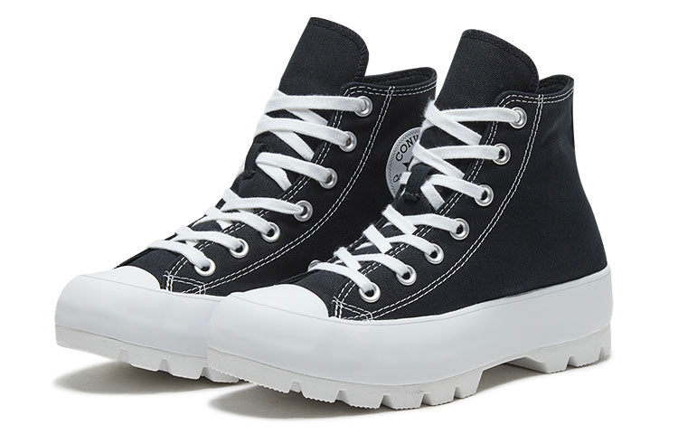 (WMNS) Converse Chuck Taylor All Star High Lugged 'Black' 565901C