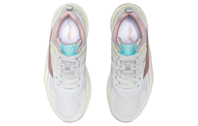 (WMNS) Li-Ning Classic Leisure 'Light Grey Pink' AGCQ408-1