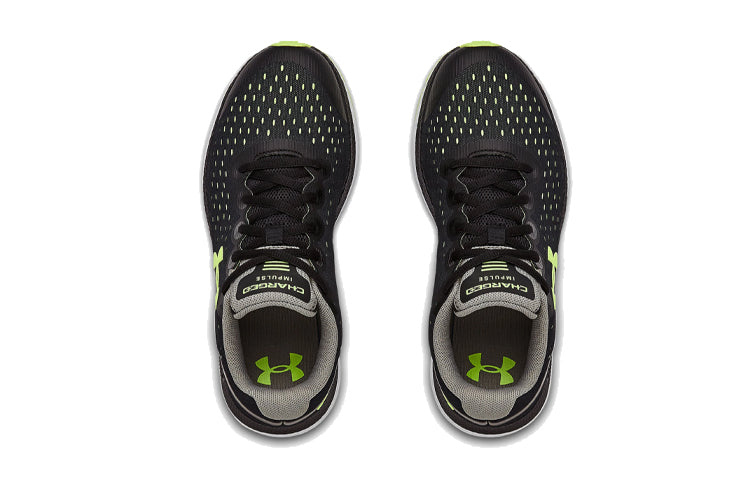 (GS) Under Armour Charged Impulse Black/Green 3022940-002