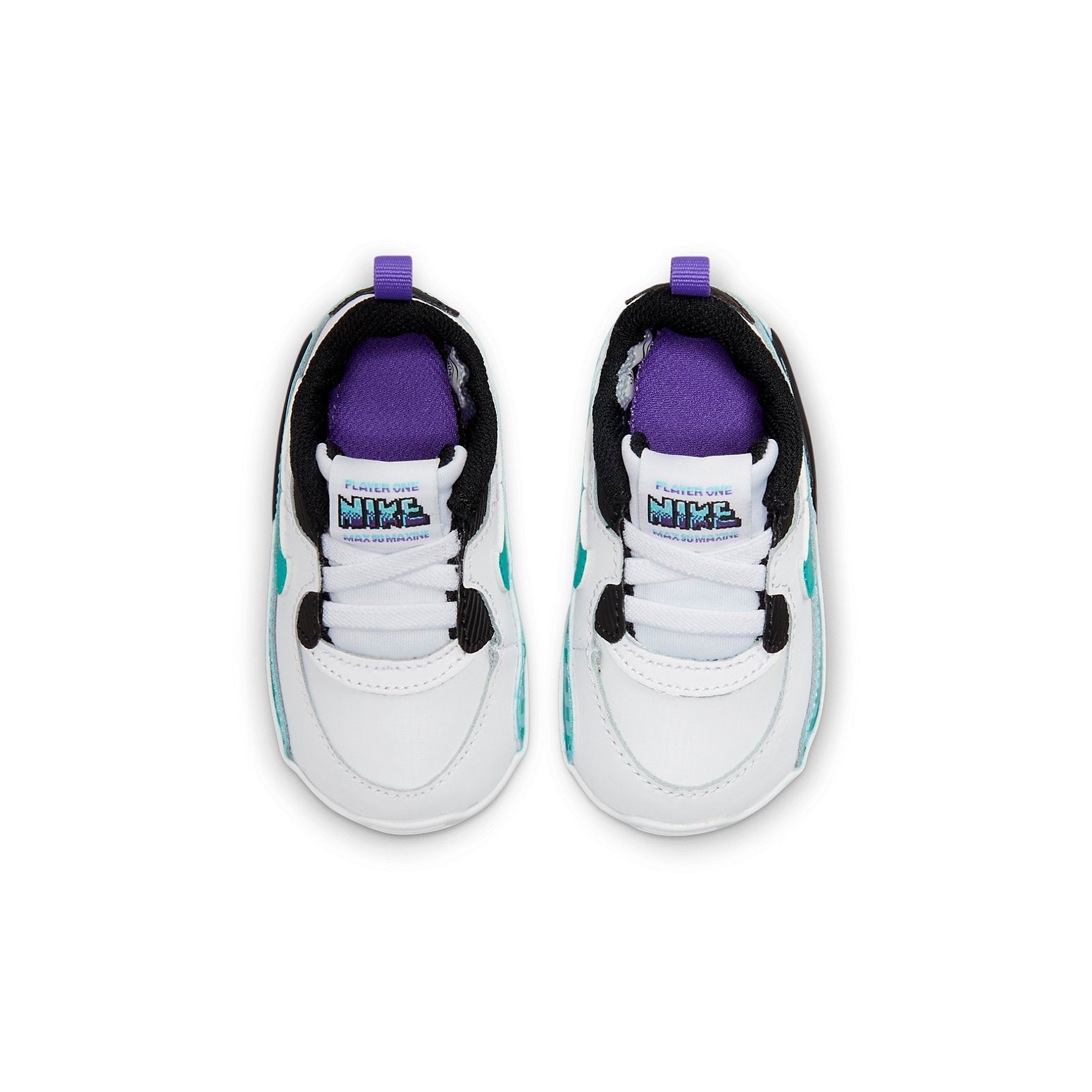 Nike Air Max 90 SE Crib 'White Psychic Purple Washed Teal' DJ8043-100