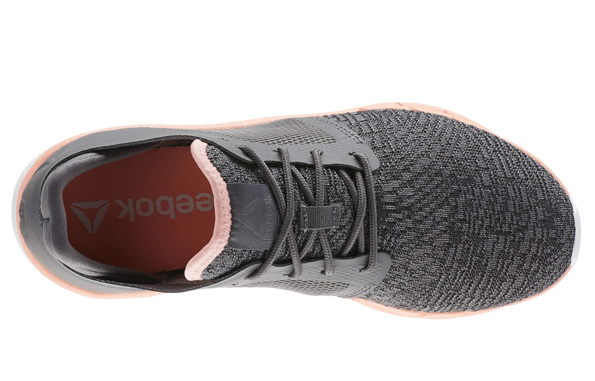 (WMNS) Reebok Print Run 3.0 'Grey Orange' CN2505