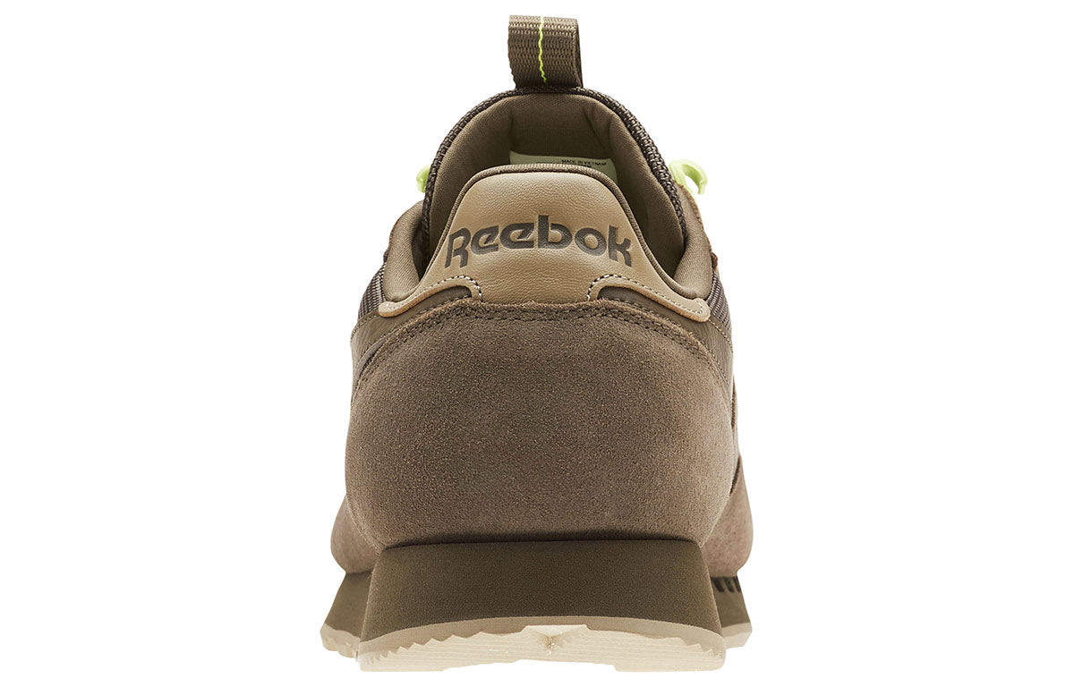 Reebok Classic Leather 'Brown Neon Green' CN3618