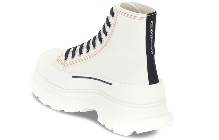 Alexander McQueen Tread Slick High Sneakers 'Off-White' 662681W4MV49791