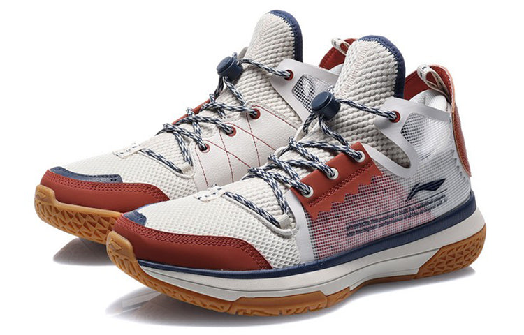 Li-Ning Wade Wowls 'White Brown' ABBQ007-1