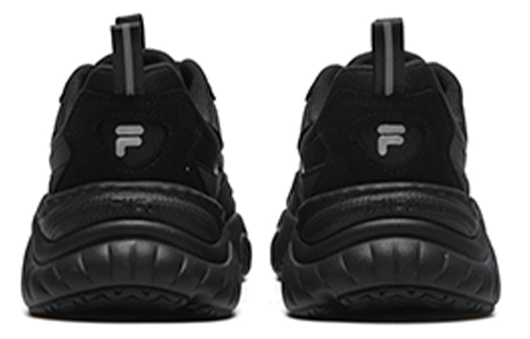 (WMNS) FILA FUSION Conch Sneakers 'Black' T12W217303FBS