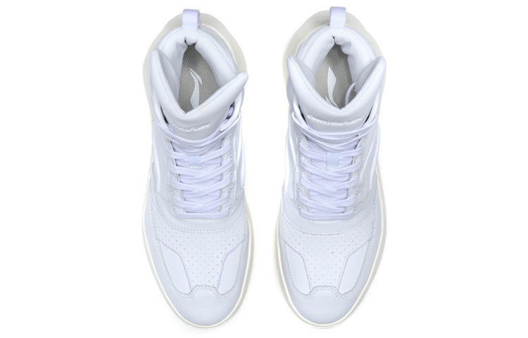 (WMNS) Li-Ning Counterflow Gold age 2000 Hi 'White' AGCQ194-1