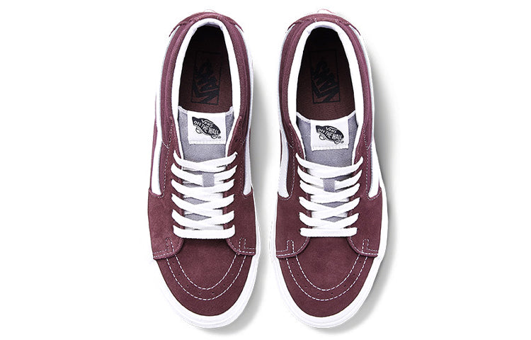 Vans Sk8-Mid Mid-Top Retro Skate Shoes Unisex Dark Purple VN0A3WM324Q