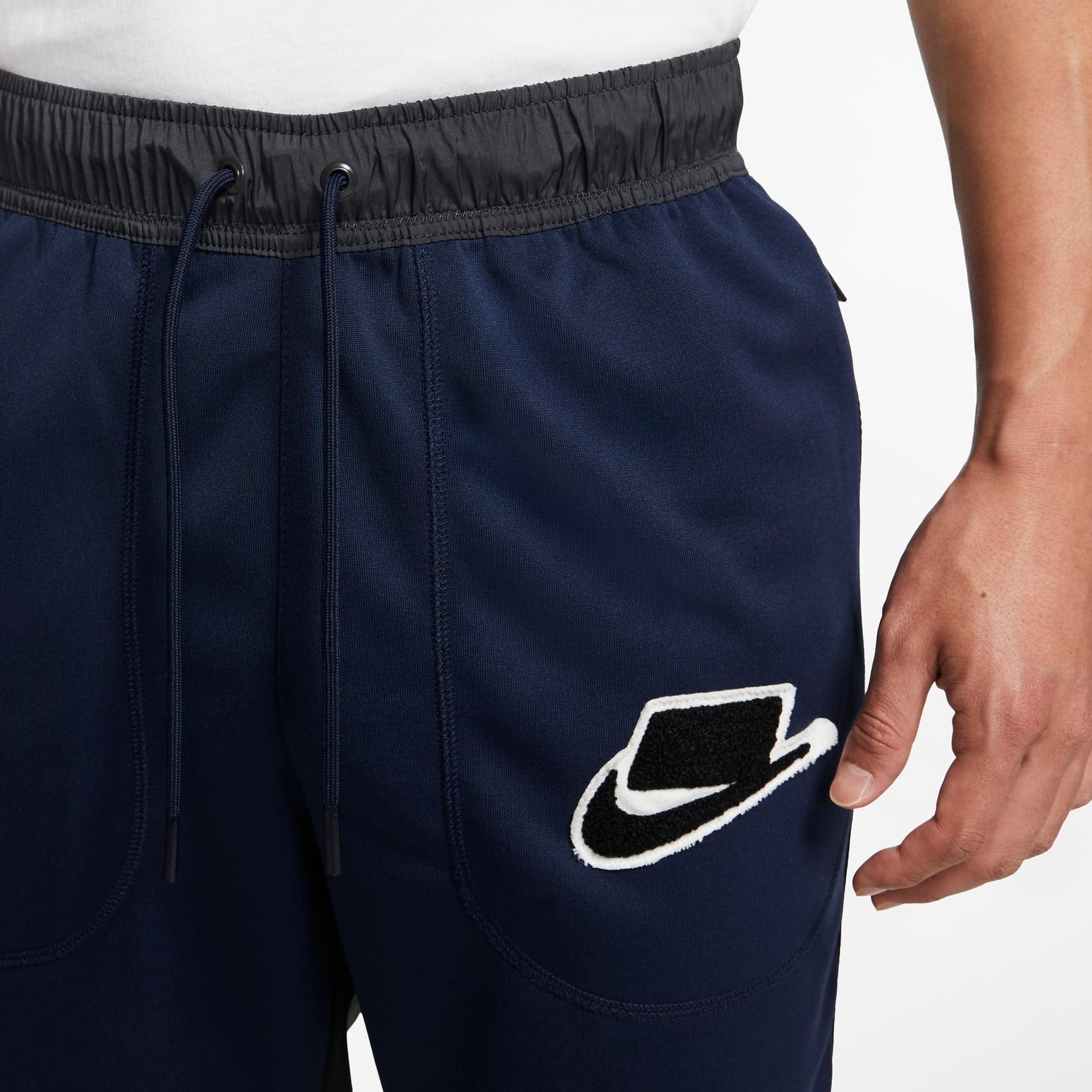 Nike NSW Sportswear Sport Pack Track Pants 'Navy Black' CD4634-451