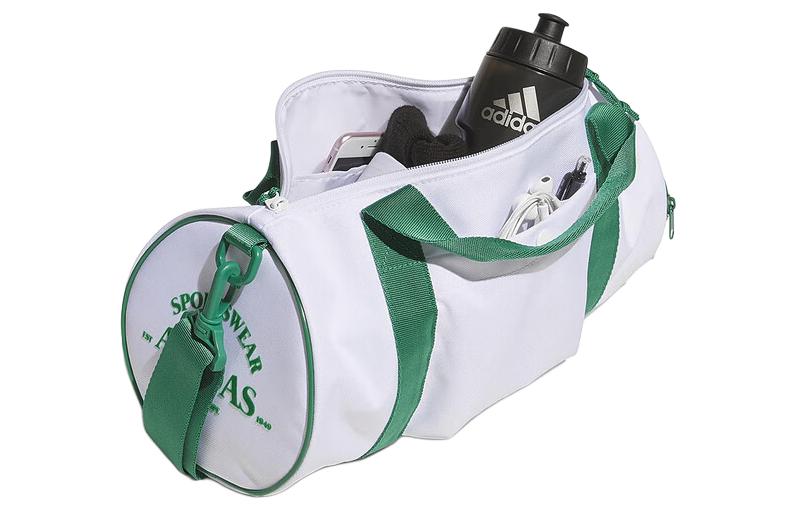 adidas Verbiage 2-in-1 Duffle Bag 'White Green' JF1087
