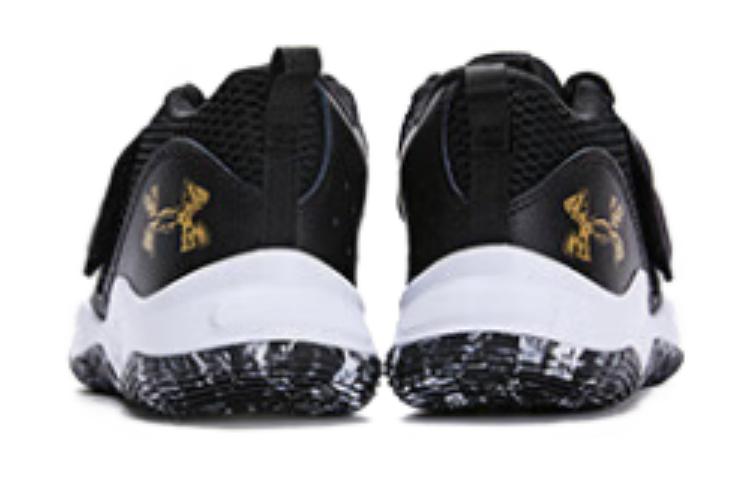 (GS) Under Armour Zone BB 2 'Black Metallic Gold' 3026637-001