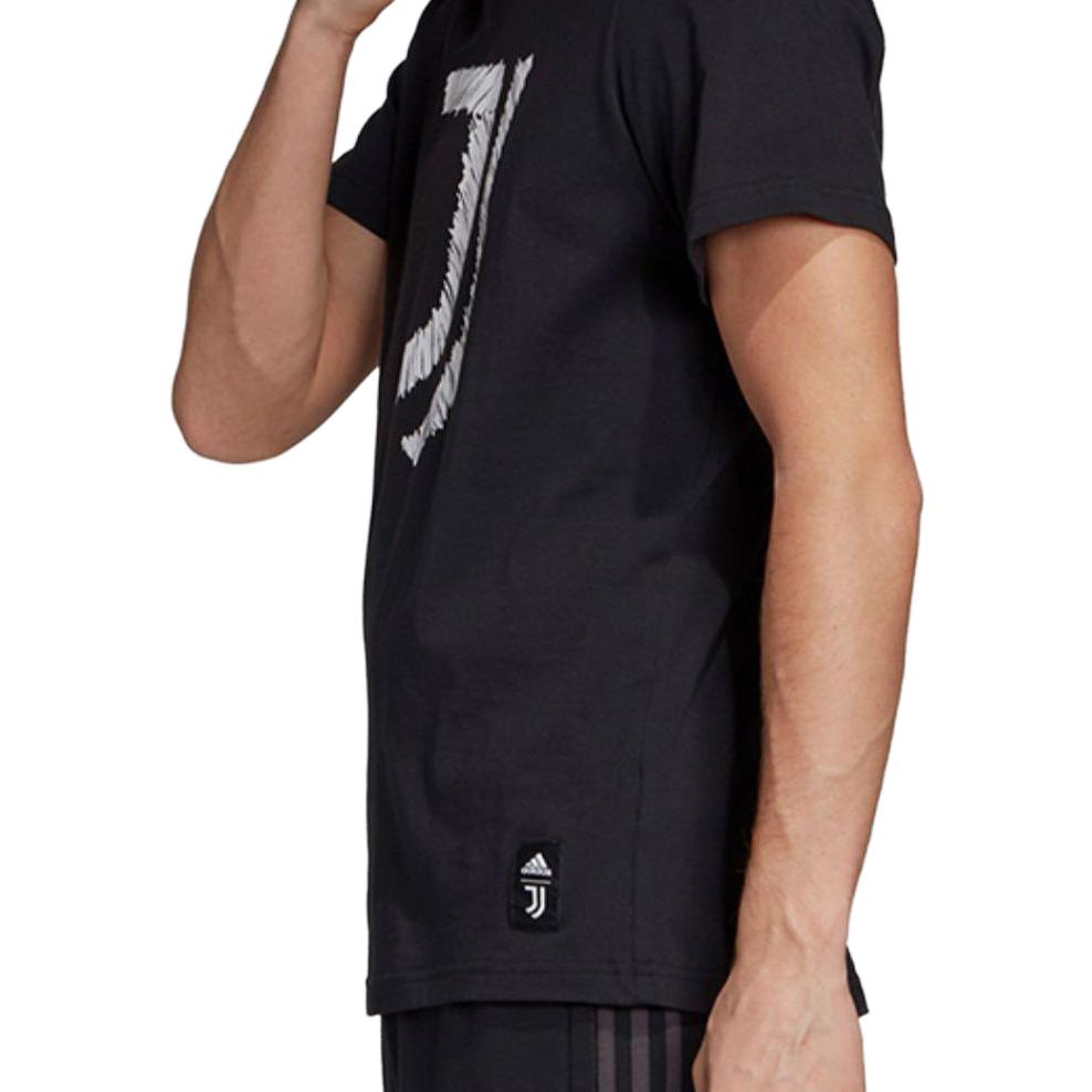 adidas Juventus DNA Graphic Tee 'Core Black White' FR4223