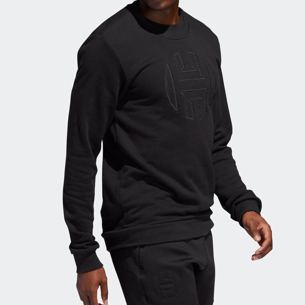 adidas HARDEN CREW Basketball Sports Pullover Black DP5708