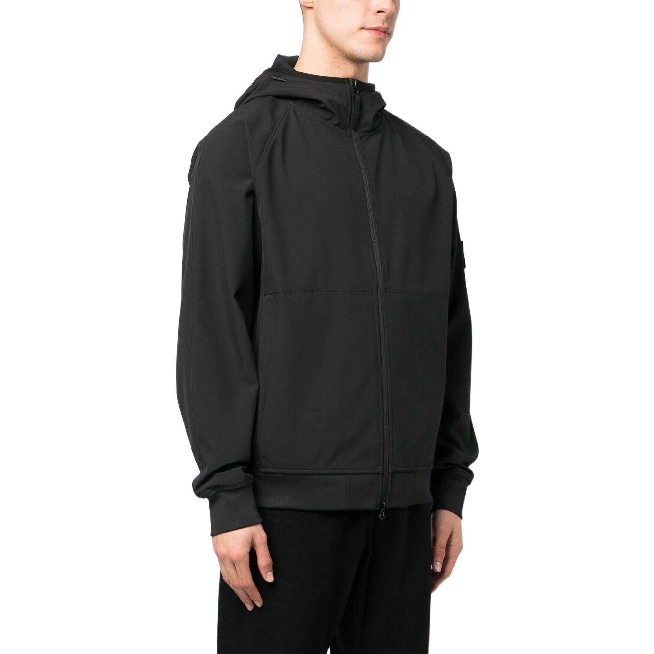 STONE ISLAND Light Soft Shell Jacket 'Black' 781540927-V0029
