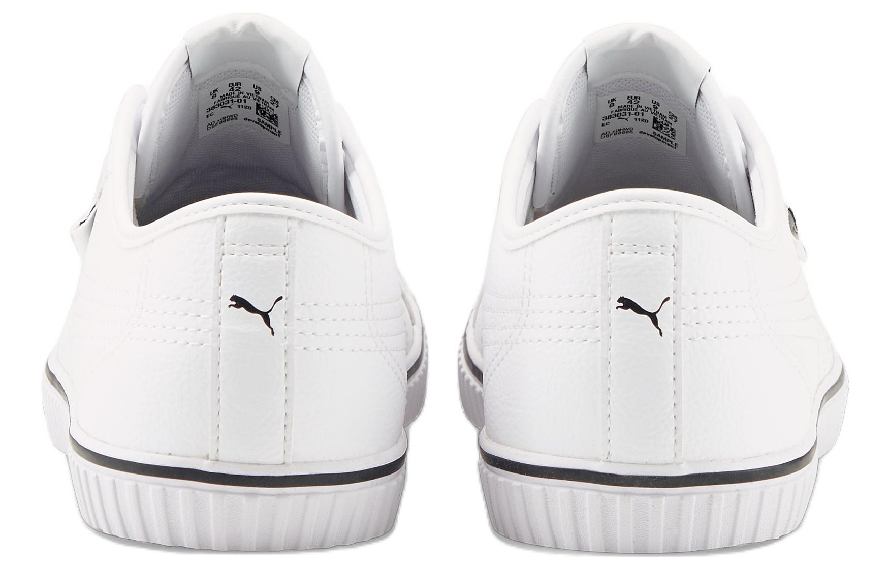 PUMA Ever LoPro Casual Skate Shoes Unisex White Black 383031-01