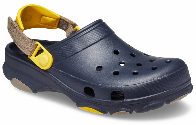 Crocs Classic All Terrain Clog 'Navy Yellow' 206340-4LH