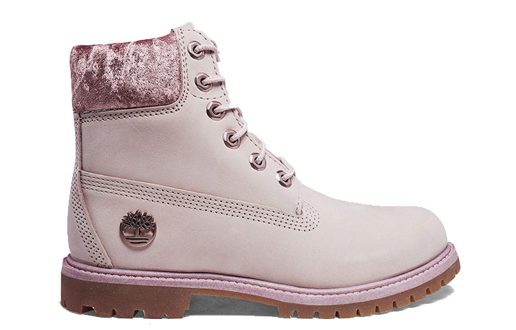 (WMNS) Timberland Premium 6 Inch Waterproof Lt 'Pink Nubuck Velvet' A24K6