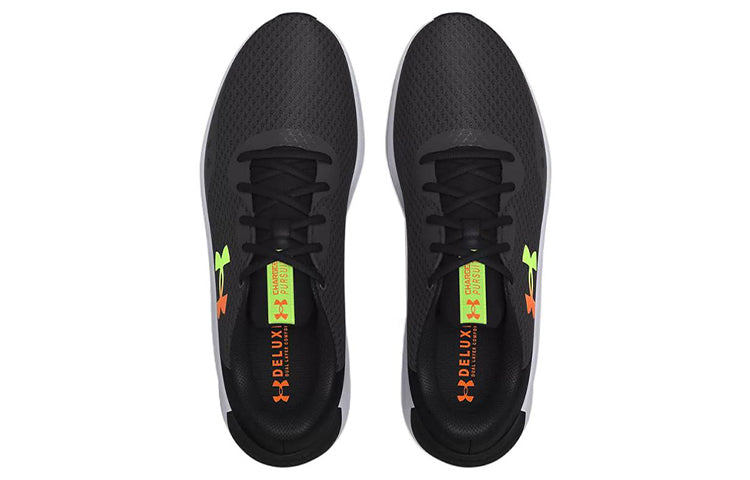 Under Armour Charged Pursuit 3 4E Wide 'Jet Grey Black' 3025801-100