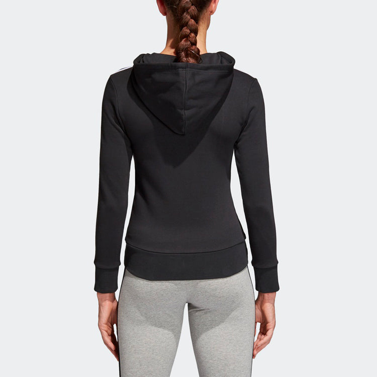 (WMNS) adidas Hooded Track Jacket Black S97065