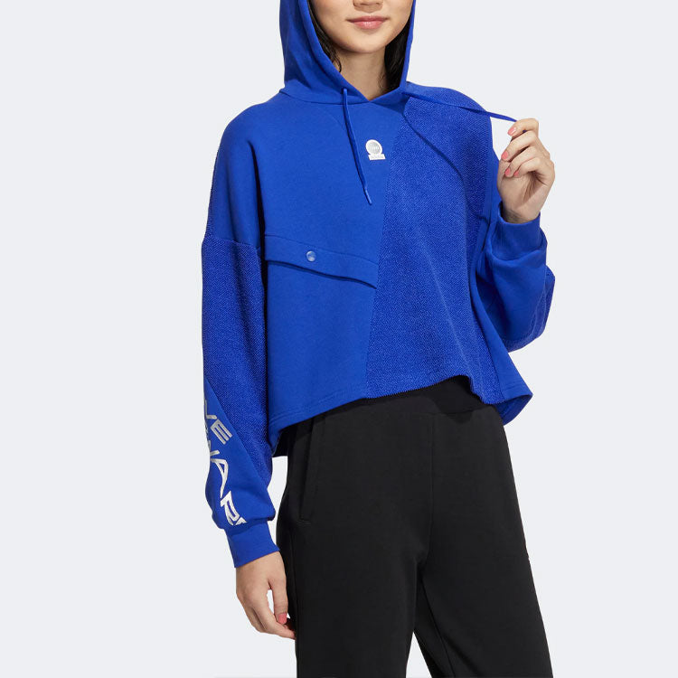 (WMNS) adidas Neo Hoodie 'Blue' IA6755
