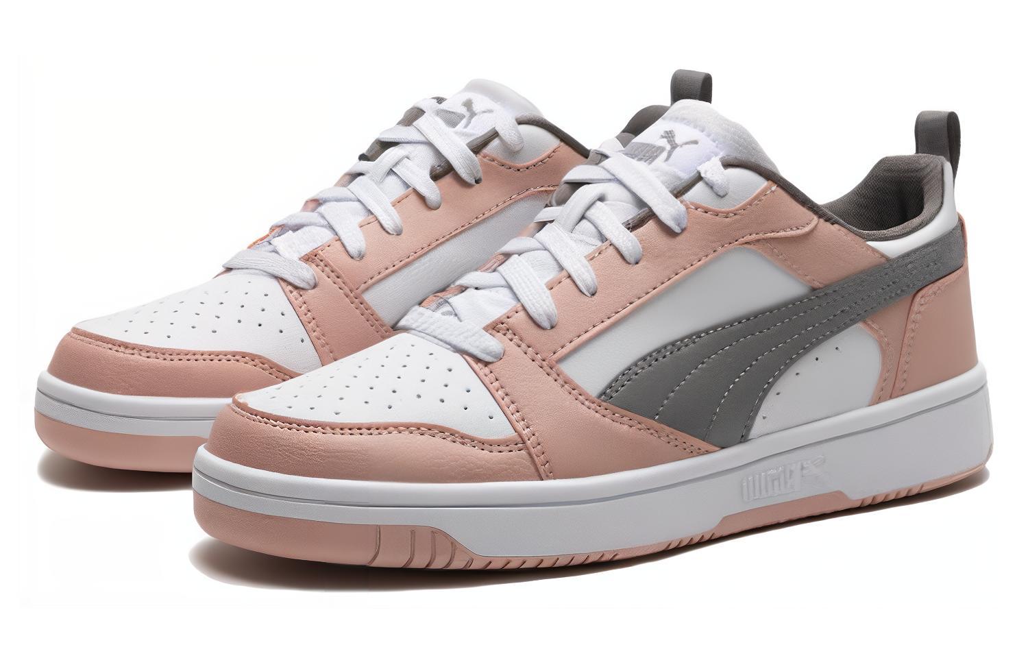 (WMNS) PUMA Rebound V6 Low 'Rose Quartz White' 392328-20