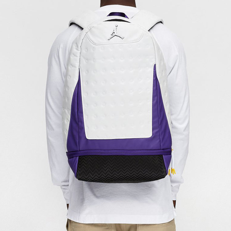 Air Jordan Retro 13 Backpack 'White Purple' 9A1898-P6N