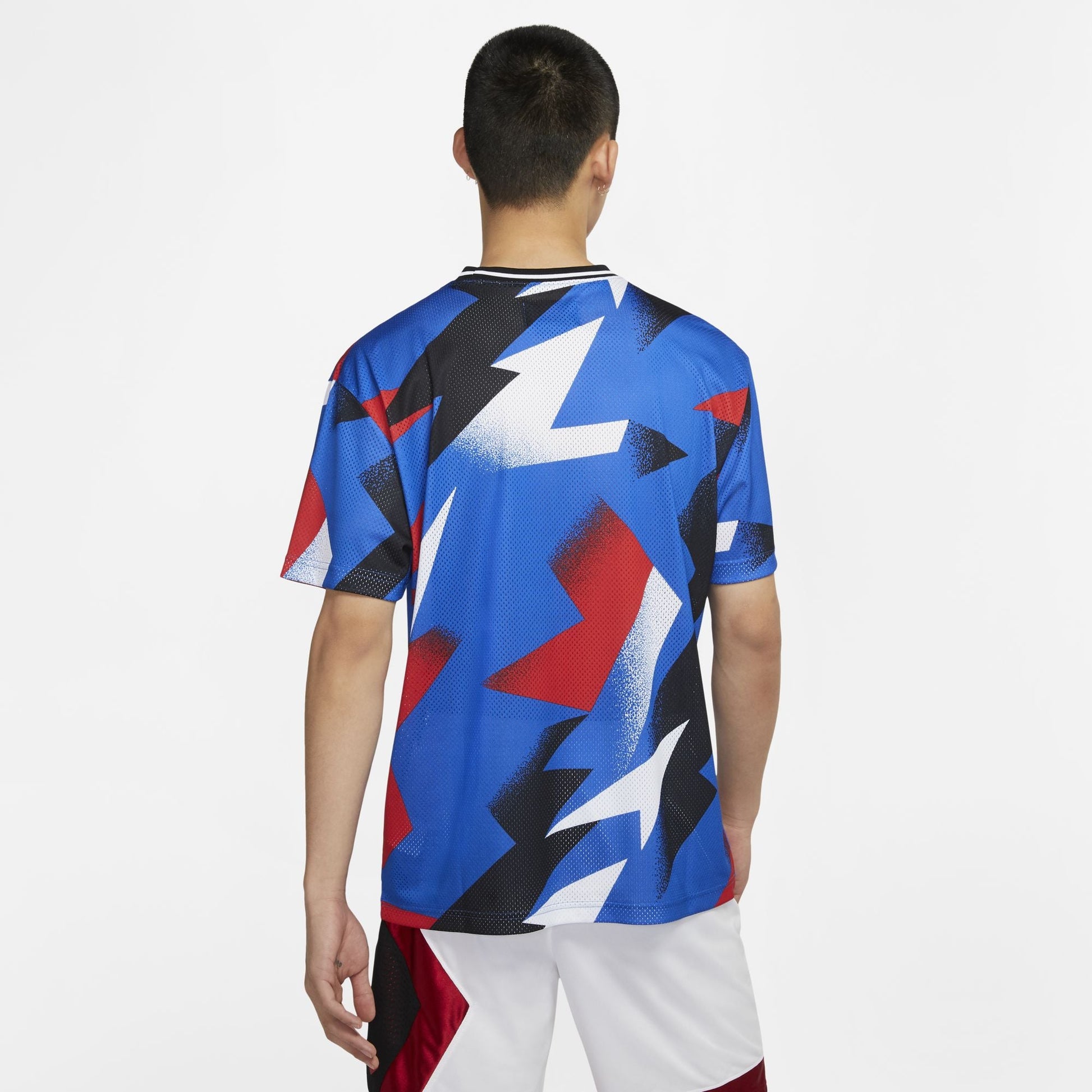 Air Jordan Paris Saint-Germain Mesh Short Sleeve Blue BV2027-445