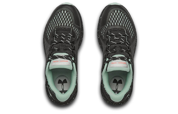 (WMNS) Under Armour Charged Bandit Trail 'Black Green' 3021968-100