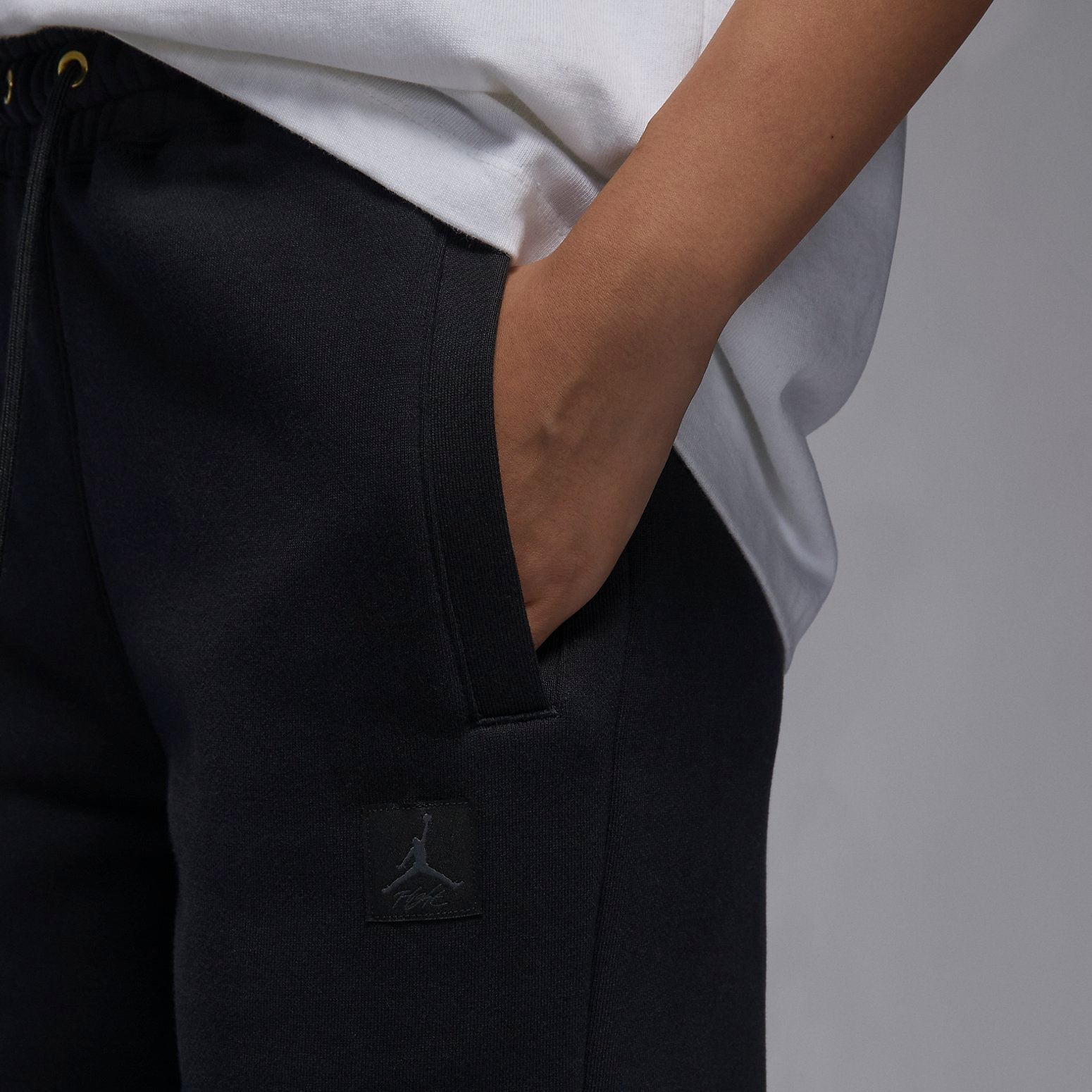 (WMNS) Air Jordan Flight Pants 'Black' FB5114-010