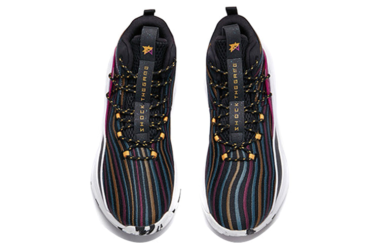 ANTA Basketball Series Sneakers Mid 'Black Multicolor' 14931601-6