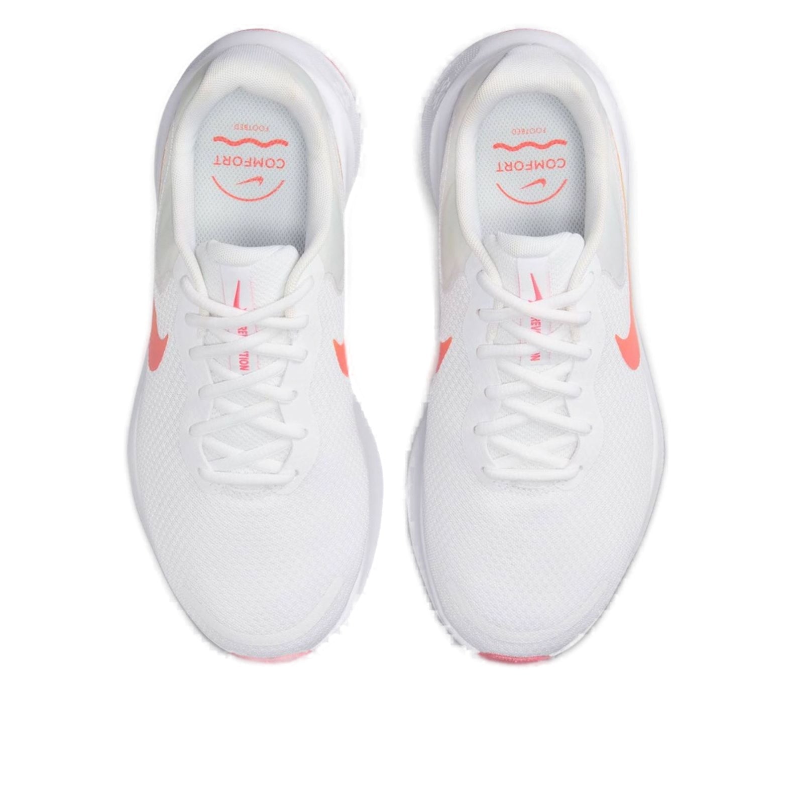 (WMNS) Nike Revolution 7 Wide 'White Magic Ember' FZ6829-100