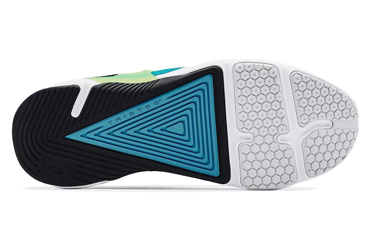 Under Armour HOVR Apex 3 Running Shoes White/Green 3024271-100