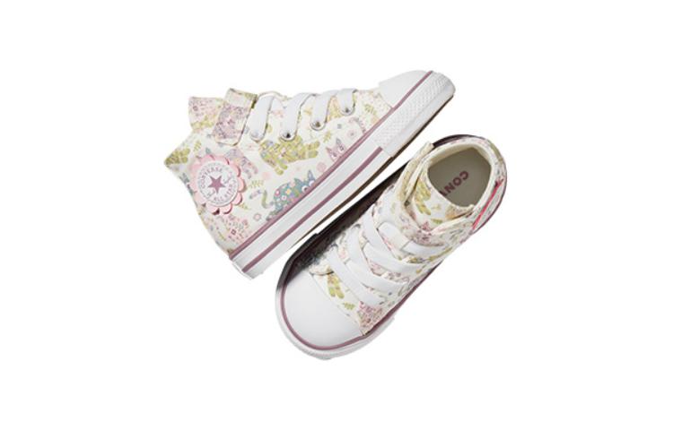(TD) Converse All Star 1V Hi 'White Cat' A05235C