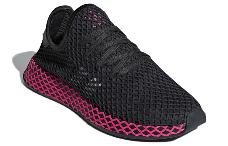(WMNS) adidas Deerupt Runner 'Black Shock Pink' DB2687