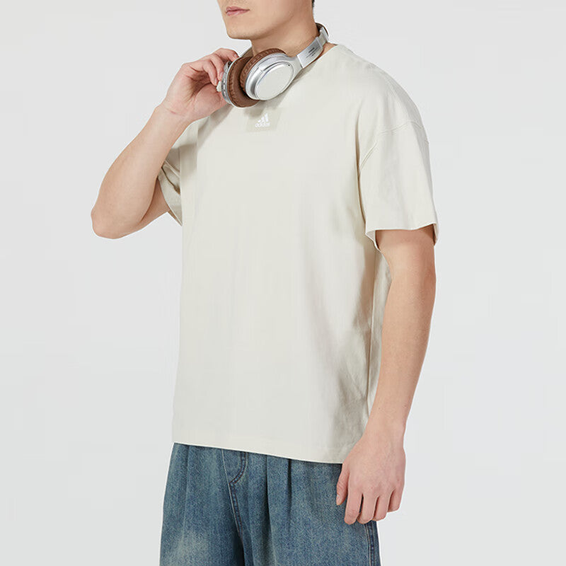 adidas Essentials Feelvivid T-Shirt Asia Sizing 'Aluminium' HK2856