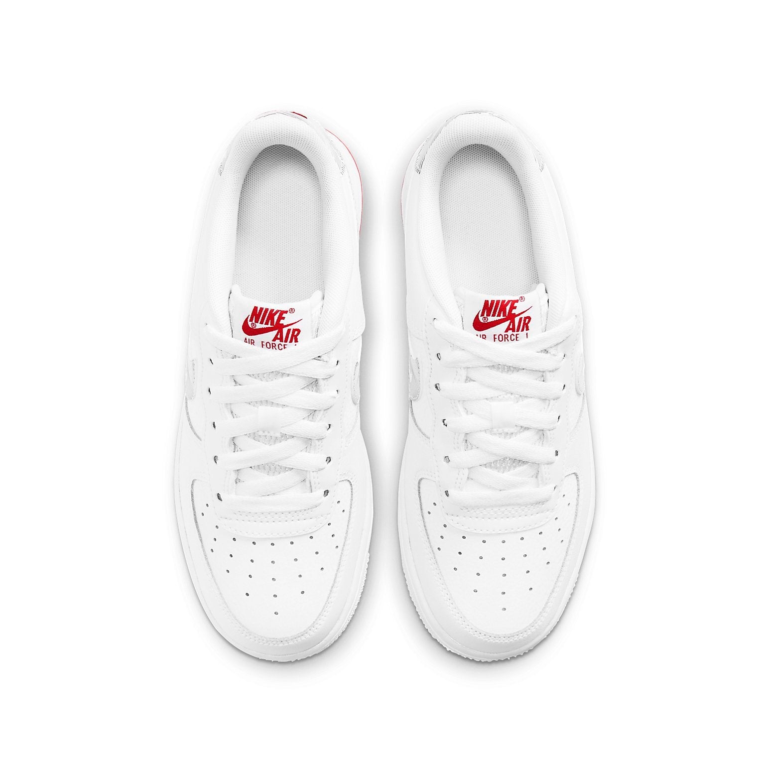 (GS) Nike Air Force 1 Low 'White University Red' DJ4625-100