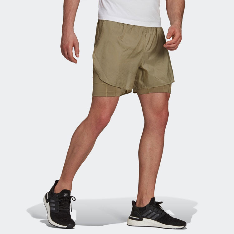 adidas Rfto Short M Solid Color Sports Shorts Green H61701