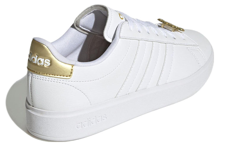 (WMNS) adidas Grand Court Cloudfoam 'White Gold Metallic' GW7114