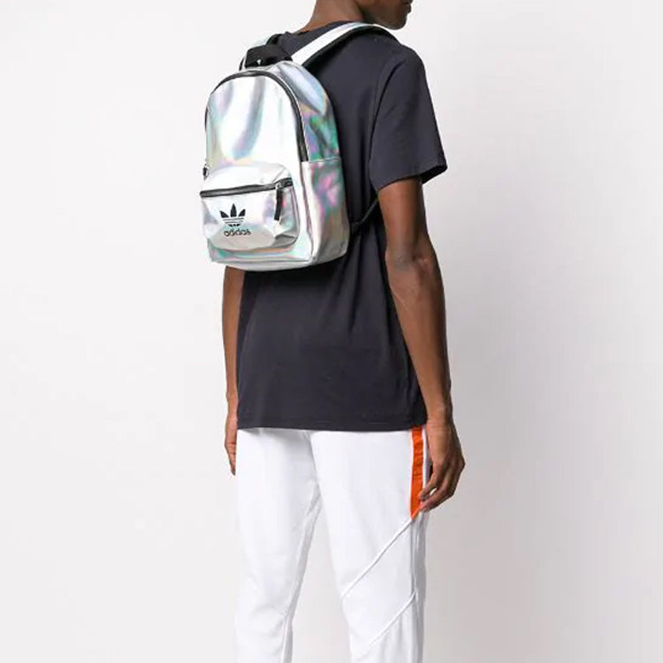 (WMNS) adidas originals Metallic Backpack 'Silver Metallic' FL9631
