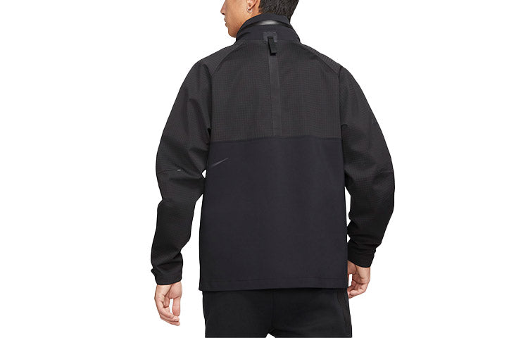 Men's Nike Sportswear Tech Pack Sports Storage Simple Hooded Jacket Black CZ9310-010
