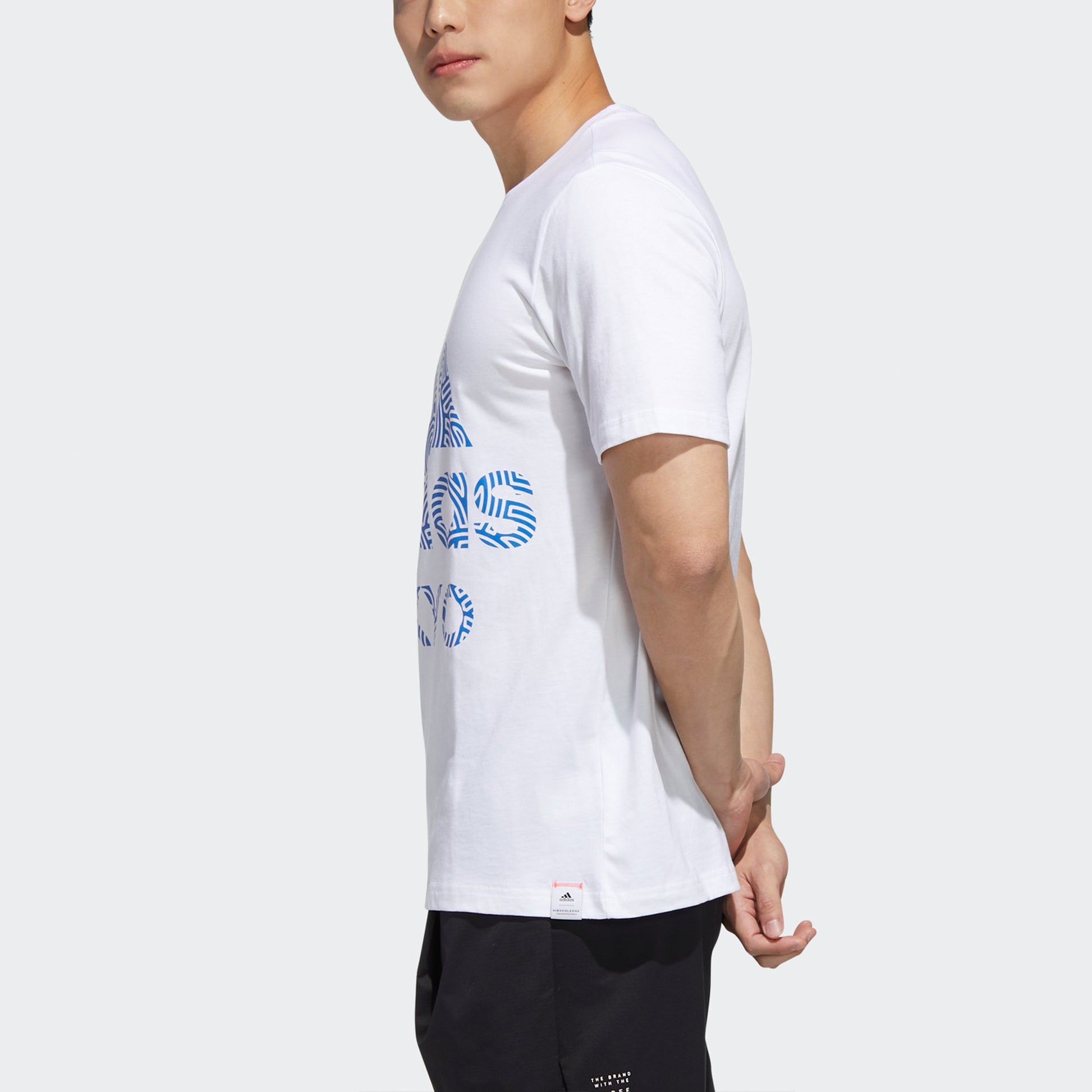 adidas Tokyo Pack Short Sleeve Tee 'White True Blue' GD5007
