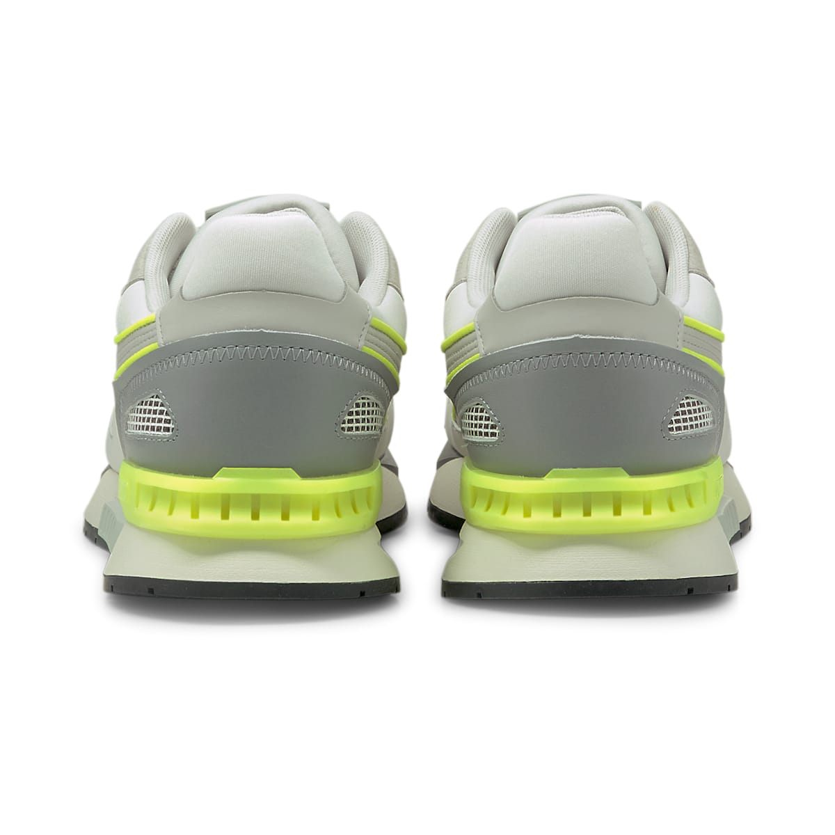 PUMA Mirage Mox White Running Shoes Grey 'White Light Gray' 382521-02