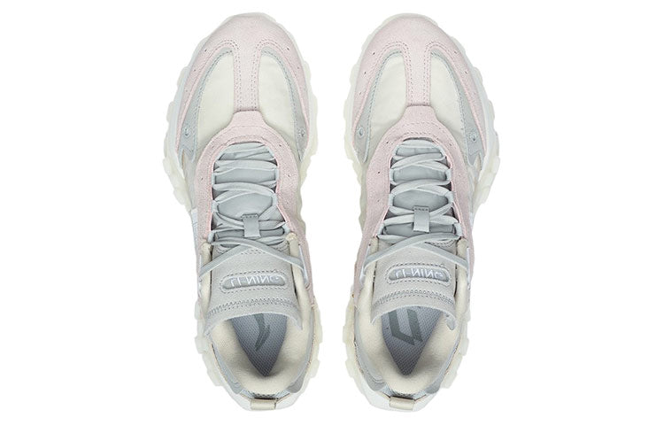 (WMNS) Li-Ning Overload 'Grey Pink' ARYR026-8