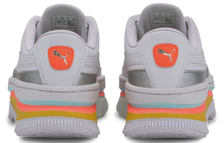 (WMNS) PUMA Deva Mono Pop White/Orange 373919-03