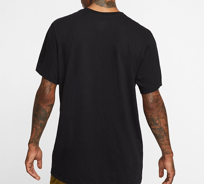 Air Jordan Basketball Printing Sports Short Sleeve Black AT8926-010