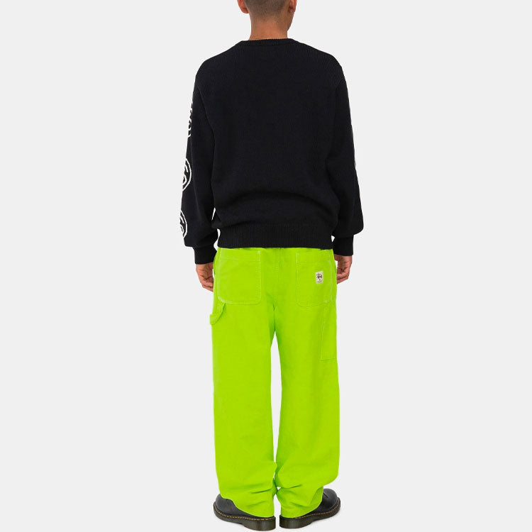 Stussy Dyed Canvas Work Pant 'Neon' 116558
