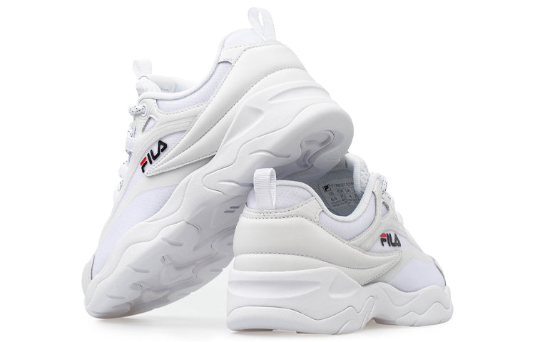 (WMNS) Fila Ray Low-top Retro Running Shoes White T12W021101FWT