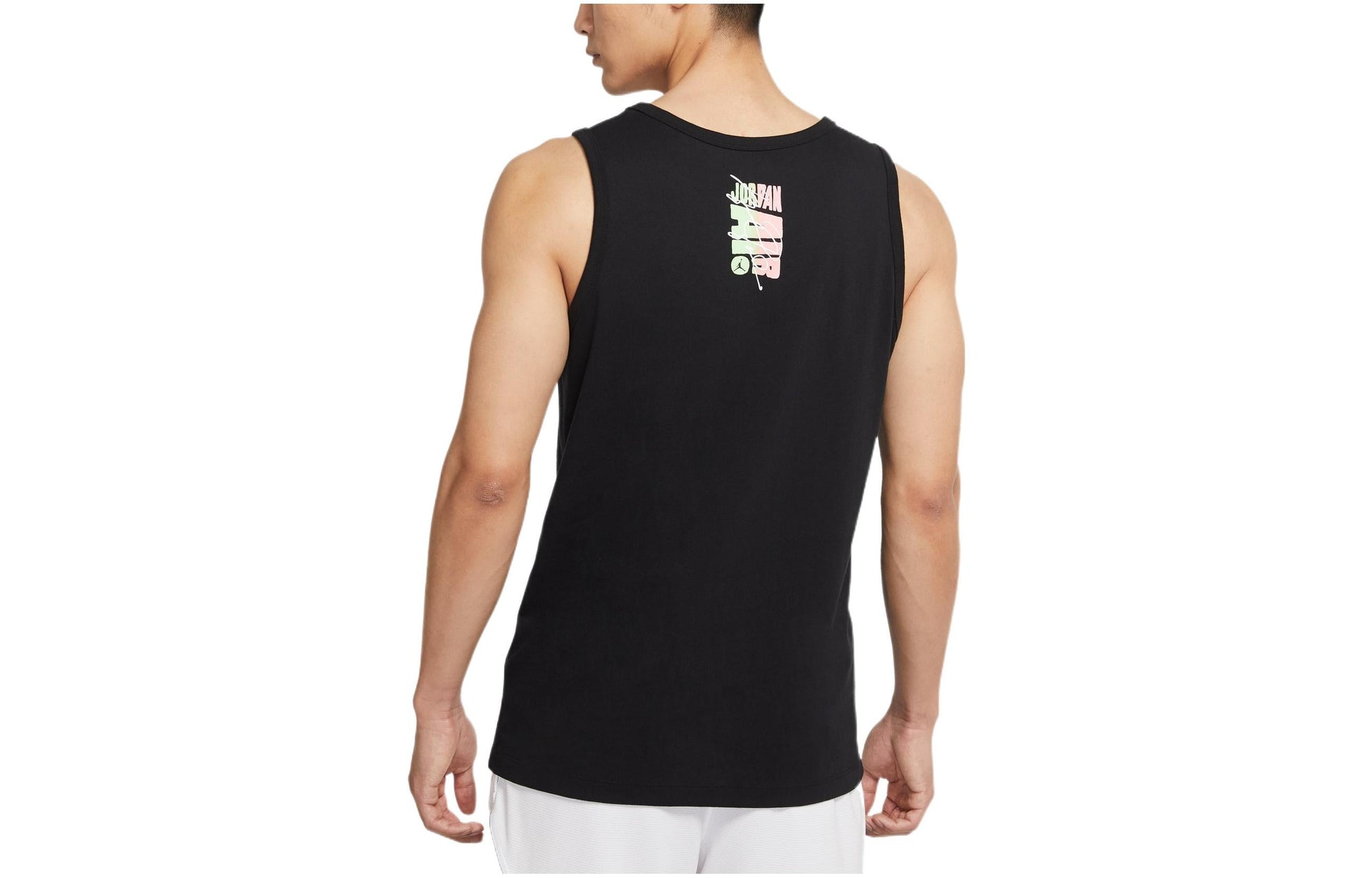Air Jordan Pattern Printing Sports Vest Men's Black DQ5878-010