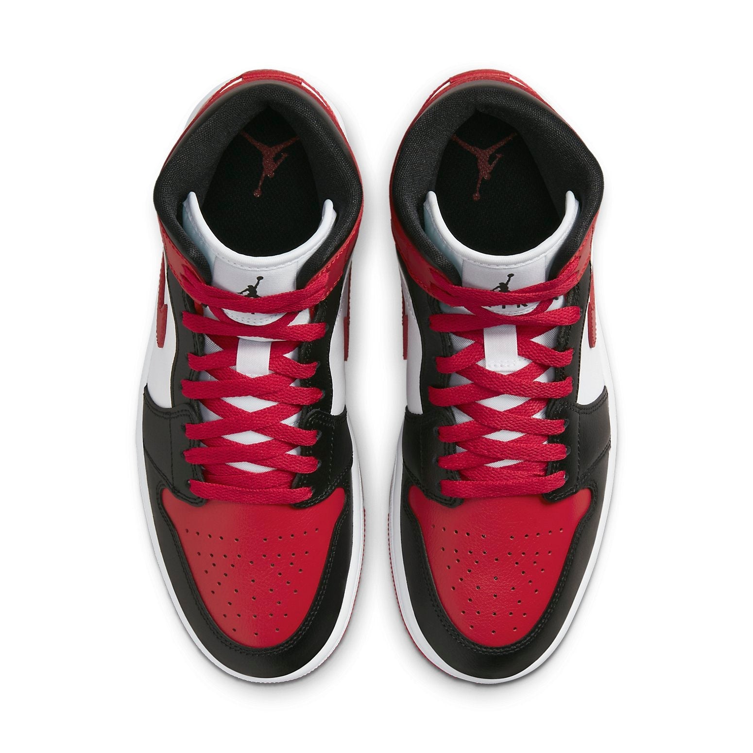(WMNS) Air Jordan 1 Mid 'Alternate Bred Toe' BQ6472-079